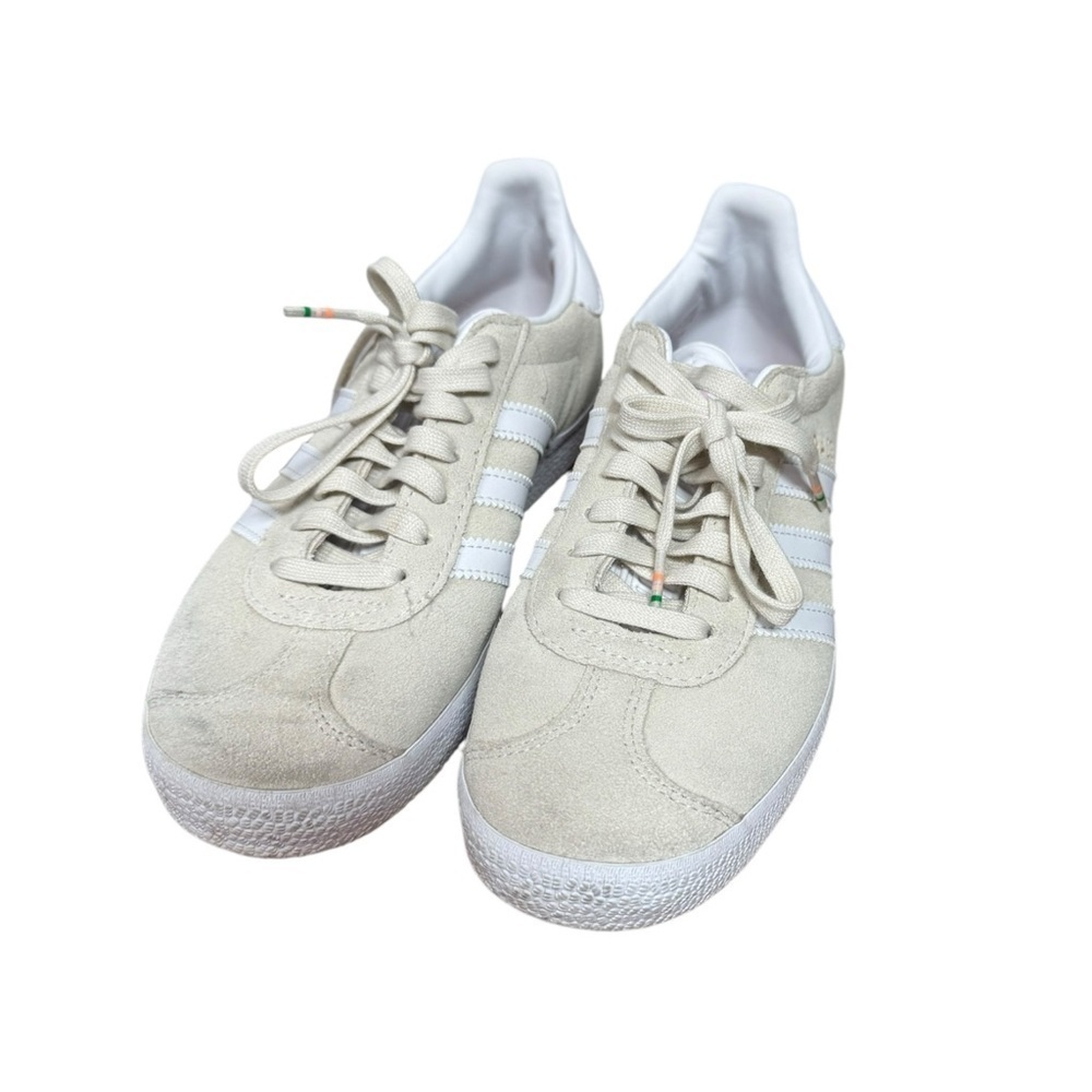 Adidas Originals Gazelle Off White Suede Sneakers Size 6 - Picture 8 of 8